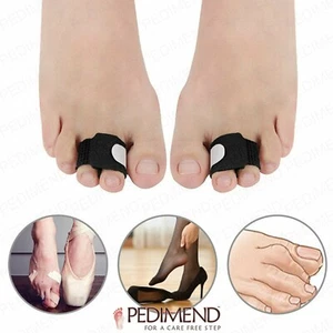 PEDIMEND™ Toes Fingers Hammer Overlapping Straightening Bent Aligner Wrap 1PC UK - Picture 1 of 7