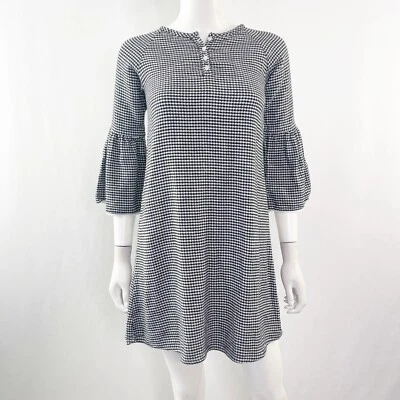 Маленькая фланелевая ночная рубашка серафин для девочек размер 8 дюймов West End Houndstooth - Изображение 1 из 4