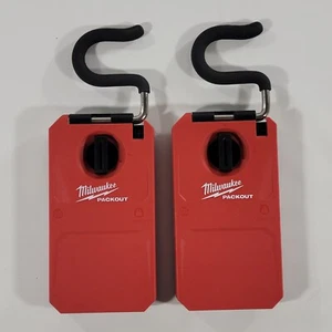 2 - Milwaukee 48-22-8333 PACKOUT 4" Wandplatte montiert Schloss S-Haken Werkzeughalter - Bild 1 von 3