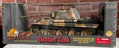 Ultimate Soldier/21st Century Toys German Panther Tank WWII 1:18 Scale - NEW - Image 1 of 4