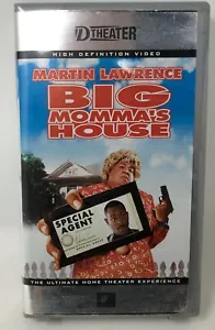 Big Momma's House D-VHS HD Digital Theater DVHS Mama's Mamma's Martin Lawrence - Picture 1 of 3