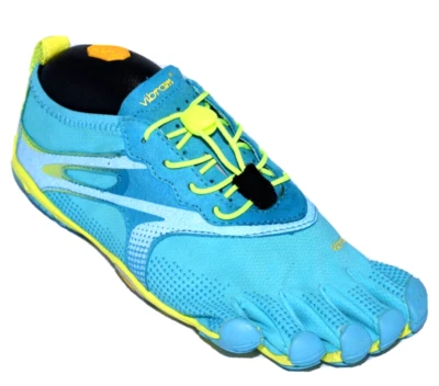 Vibram FiveFingers Bikila EVO Blue/Green Barefoot Running TRAINER UK 4 (EU 37) - Image 1 of 4