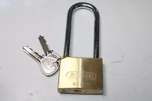 Abus 65/50HB80 Brass Padlock (65-50) - Picture 1 of 3