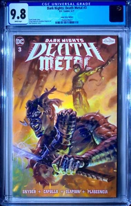 Dark Nights Death Metal #3 Soundtrack Edition Denzel Curry CGC 9.8 - Imagen 1 de 3