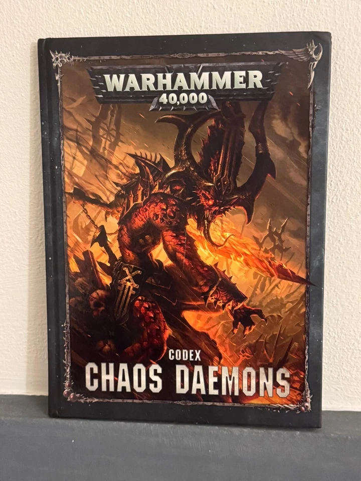 Warhammer 40k Codex Chaos Daemon Ita 8 ed Games Workshop GW Citadel - Immagine 1 di 4