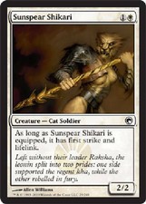 SUNSPEAR SHIKARI FOIL Scars of Mirrodin MTG Magic the Gathering Cards DJMagic