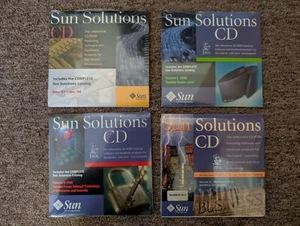 NEW Sun Microsystems Sun Solutions CD - Vol 97/98 and Vols I, II, III 1998 - Picture 1 of 10