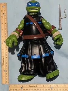 11" TMNT Leonardo Ninja Turtle SAMURAI Playmates Action Figure 2012 Viacom - Picture 1 of 4