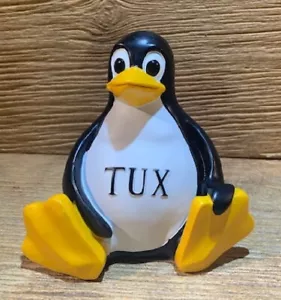 The Linux Penguin Fuente Oficial Mascota Piedra Resina 5" Alto Esmoquin 0183-84492 - Imagen 1 de 12