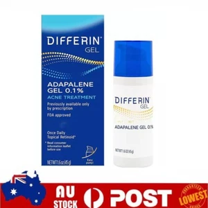 Differin Gel Acne Treatment 90 Day Supply Rx Strength Adapalene Retinoid 45g - Picture 1 of 6