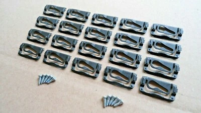 20 Vintage Windshield Trim Clips! Fits '70 & Up 442 Trans am Z28 GTO Cutlass etc - Image 1 of 3