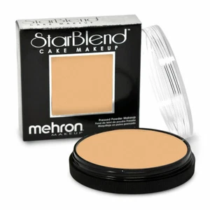 MEHRON STARBLEND STAR BLEND CAKE PANCAKE WATER BASE FOUNDATION STAGE MAKEUP - Picture 1 of 48