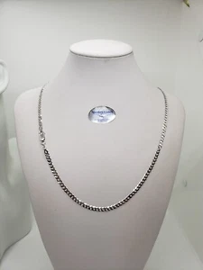 Cadena De Hombres- Unisex de Plata 925 de Punto Bordillo De 60 CM 12 Gr. (0324) - Imagen 1 de 8