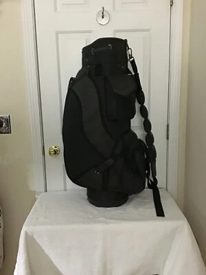 X 652 Carrito Bolsa de Golf, Nuevo Nunca Usado, Por Pro Select Negro, Seis Bolsillos Foto 1 de 4
