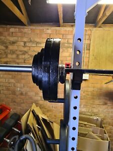2x 20kg Cast Iron York Style Olympic Weight Plates 2"