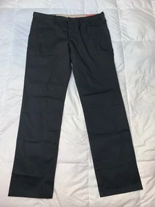 Auténticos pantalones para hombre Burberry Brit ajuste delgado algodón chino talla 36R* - Imagen 1 de 12