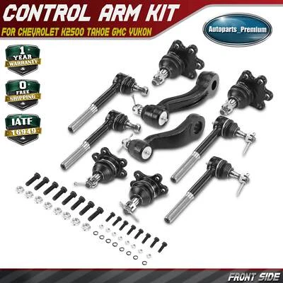 10x Tie Rod End & Ball Joint & Idler & Pitman Arm for Chevrolet Tahoe GMC Yukon - Image 1 of 4