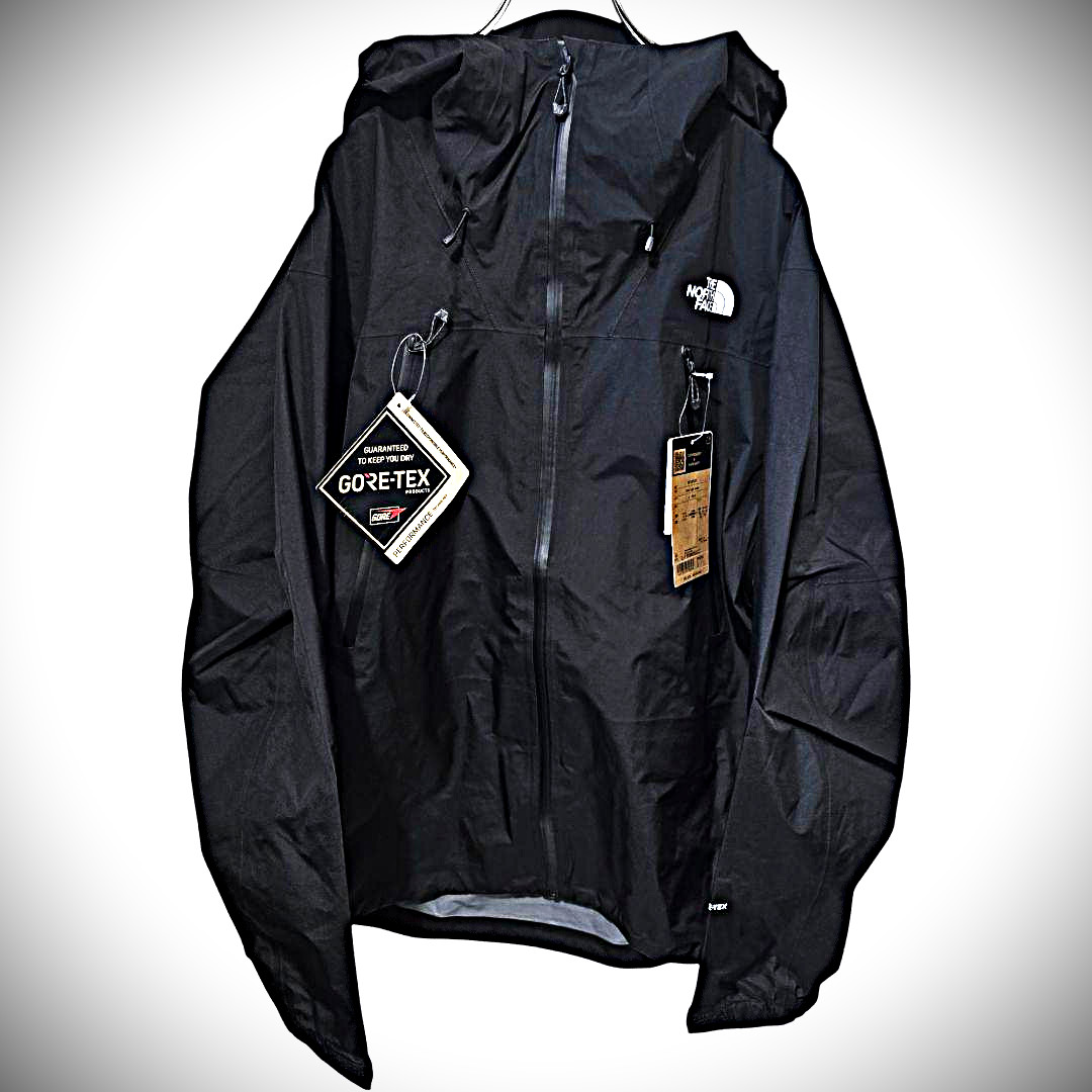New The North Face Climb Light Jacket XL Black NP12501 GORE-TEX 