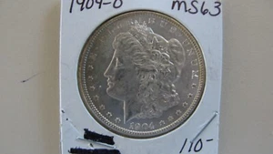 1904-O Morgan Silver Dollar, Quality Coin, Very Low Mintage: 3,720,000 - Picture 1 of 4