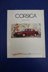 1989 Folleto del folleto de la sala de exposición del concesionario Chevrolet Corsica (NOS) - Imagen 1 de 4