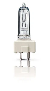 HALOGENLAMPE 500W M/40 GY9,5 6877P 64672 88468 SCHEINWERFER SPETT THEATER ARRI 650 - Bild 1 von 4