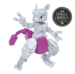 Nanoblock Pokemon Deluxe, DX MEWTWO, NBPM-101, Pieces 620, Level 4, NEW - Picture 1 of 10