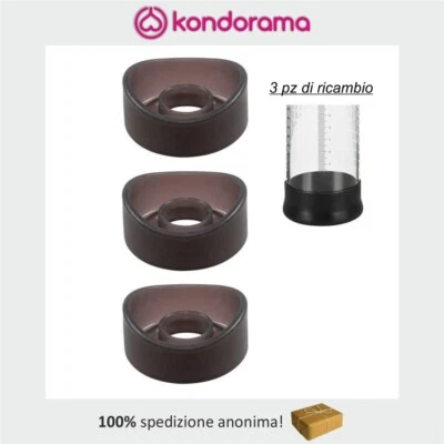 B-TOYS Ricambio guaina universale per pompe sviluppatrici erezione maschile uomo 3 pz