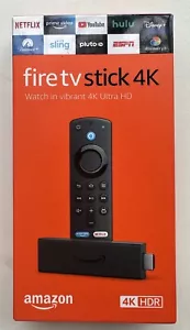 Fire tv stick 4K sharp picture quality, fast streaming, free & live TV, - Picture 1 of 12