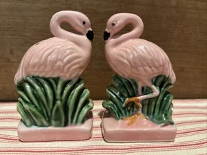 Shakers al pepe fenicottero rosa vintage GIAPPONESE - Foto 1 di 5