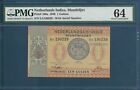 Indonesia Netherlands Indies 1 Gulden, 1940, P 108A, Ea190239, Pmg 64 Unc