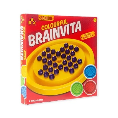 Toysbox Brainvita Marble Solitaire Game – 32 Marbles, Mind Puzzle for Kids 5+ - Image 1 of 4