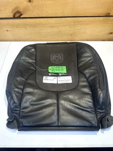 OEM 2003-2005 Dodge Ram Laramie Passenger Seat Back Cover Black Leather 1500-350 - Picture 1 of 7