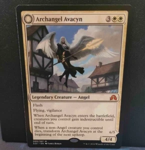 Archangel Avacyn / Avacyn the Purifier - Shadows over Innistrad - NM Mythic MTG - Picture 1 of 3