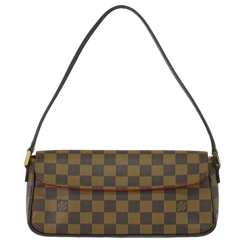LOUIS VUITTON（LV） Borsa a tracolla Louis Vuitton Recoleta N51299 Damier Ebene in tela marrone