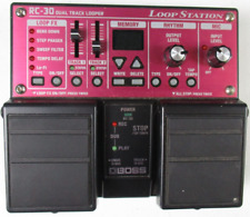 Boss RC-30 Dual Track Looper Loop Station Guitar Effect Pedal for sale