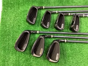 PRGR egg 2011 Iron Set Golf Club 5-P,A 7pcs egg original carbon/M43(S) #AB08414 - Picture 1 of 5