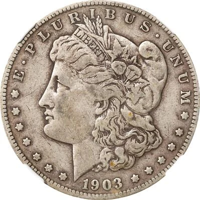 1903-S MORGAN DOLLAR GRADED VF-20 by NGC  **NICE** - Image 1 of 4