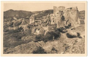 LES BAUX DE PROVENCE 13 Altes Krankenhaus Ste Blaise Château Baux Postkarte unzirkuliert - Bild 1 von 2