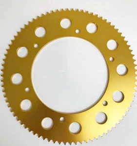 HIGH QUALITY ALLOY KART SPROCKET 73 TOOTH 219 PITCH - NEW - ROTAX HONDA TKM - Picture 1 of 9