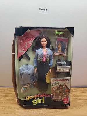 1998 Lara поколения девочка кукла Barbie как художник #20968 - Изображение 1 из 4