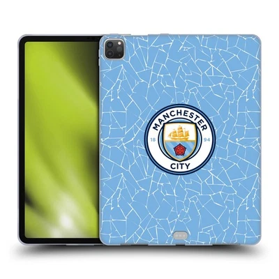 MANCHESTER CITY MAN CITY FC 2020/21 BADGE KIT GEL CASE FOR APPLE SAMSUNG KINDLE - Image 1 of 4
