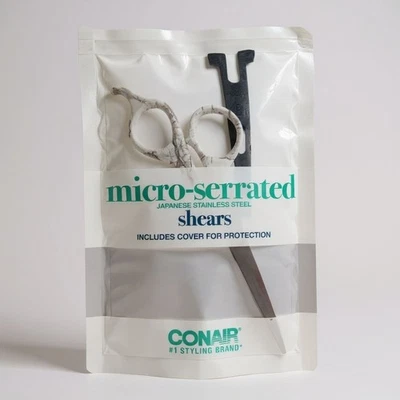 Conair Micro-Serrated Japanese Stainless Steel Shears 5.5" With Cover - Image 1 of 4