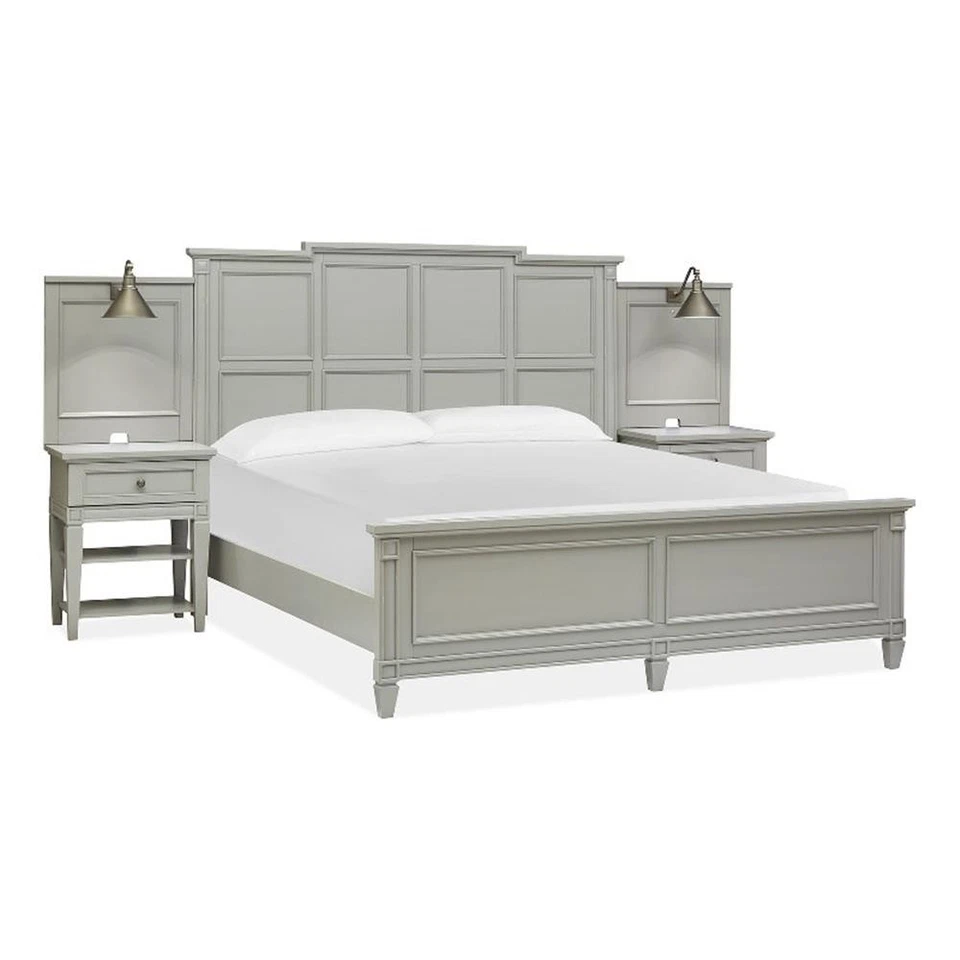 Magnussen Home Glenbrook Pebble California King Wall Bed Foto 1 de 1