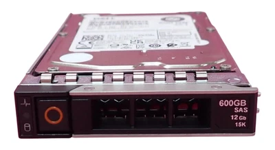 New Dell 600GB 15K SAS 12Gb 2.5" Hard Drive HDD 1W7HC + 14/15/16th Series Caddy - Image 1 of 3