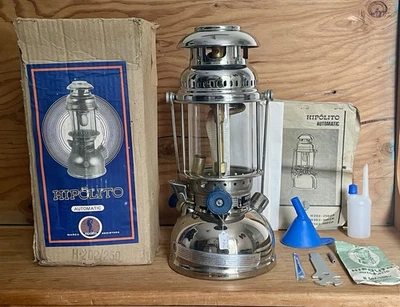 Unfired Hipolito H202 250V Automatic Kerosene lantern Portugal - Image 1 of 4
