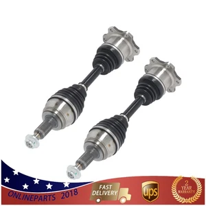 Par eje delantero CV para Chevrolet Avalanche 1500 02-06 Silverado 1500 99-06 - Imagen 1 de 10