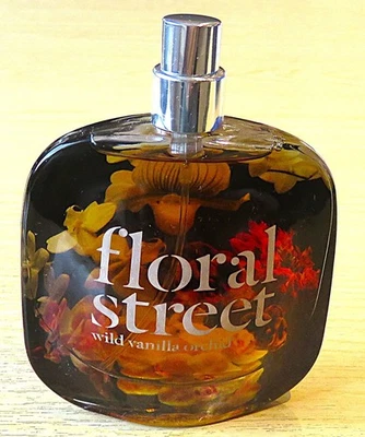 FLORAL STREET WILD VANILLA ORCHID 50ML EDP SPRAY A BRAND NEW UNBOXED BARGAIN.