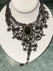 Goth Crochet Necklace - Picture 1 of 1