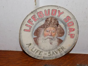 Vintage Lifebuoy Soap Double Sided Cardboard Store Hanger - Picture 1 of 2