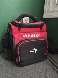 Husky Job Site Lunch Box Borsa termica 9 pollici Tracolla resistente alle intemperie con cerniera - Foto 1 di 7